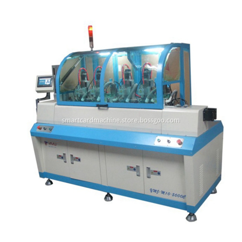 Smart Card Milling Production Equipment Four Heads